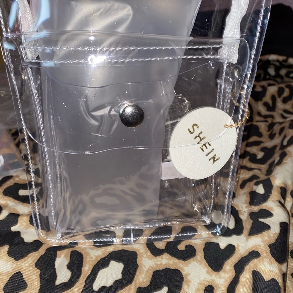 Shein crossover clear bag